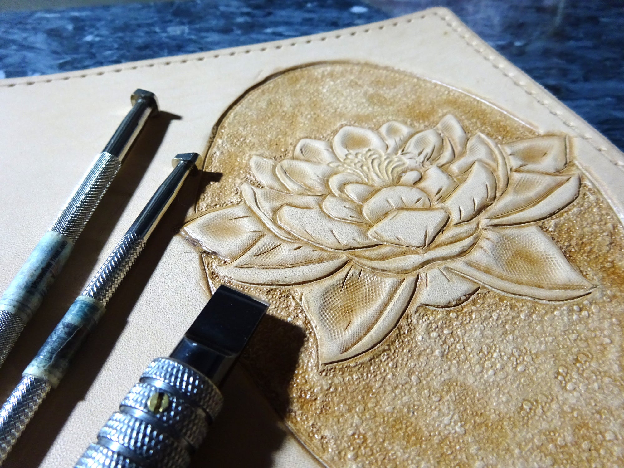 Tooled Lotus Flower Add-On