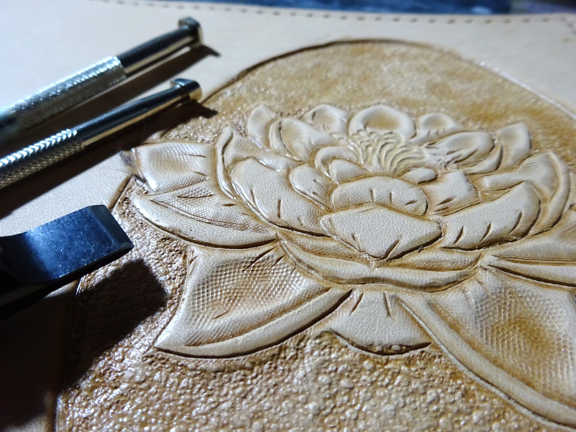 Tooled Lotus Flower Add-On