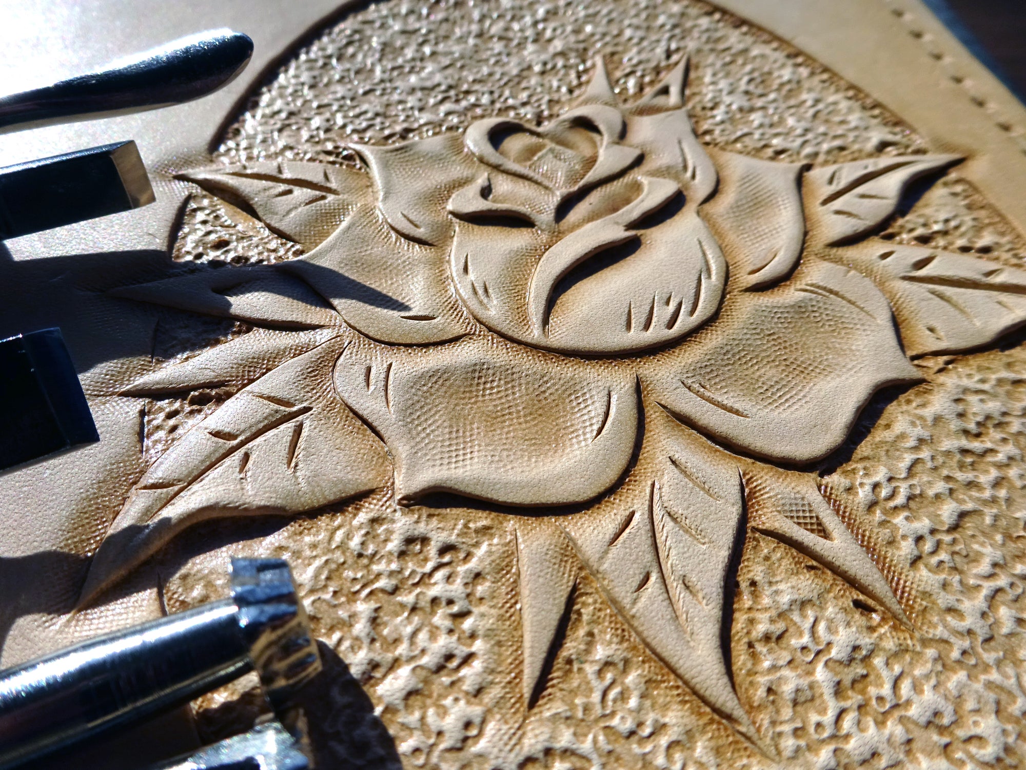 Tooled Tattoo Rose Add-On