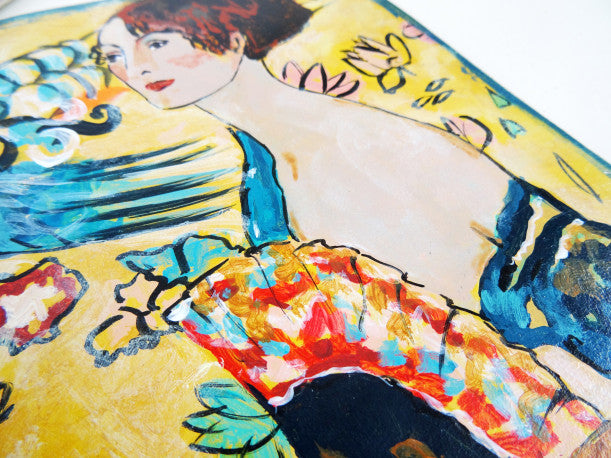 Gustav Klimt Painted Traveler