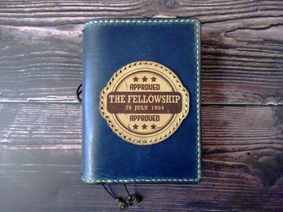 Showcase #28, A6 business, Traveler's Notebook, Falcon Travelers, traveler's notebook, leren notitieboek, leer bewerken, leatherwork