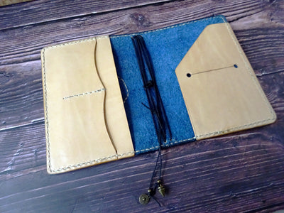 Showcase #28, A6 business, Traveler's Notebook, Falcon Travelers, traveler's notebook, leren notitieboek, leer bewerken, leatherwork