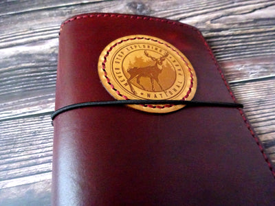 Showcase #34, A6 professional, Traveler's Notebook, Falcon Travelers, traveler's notebook, leren notitieboek, leer bewerken, leatherwork