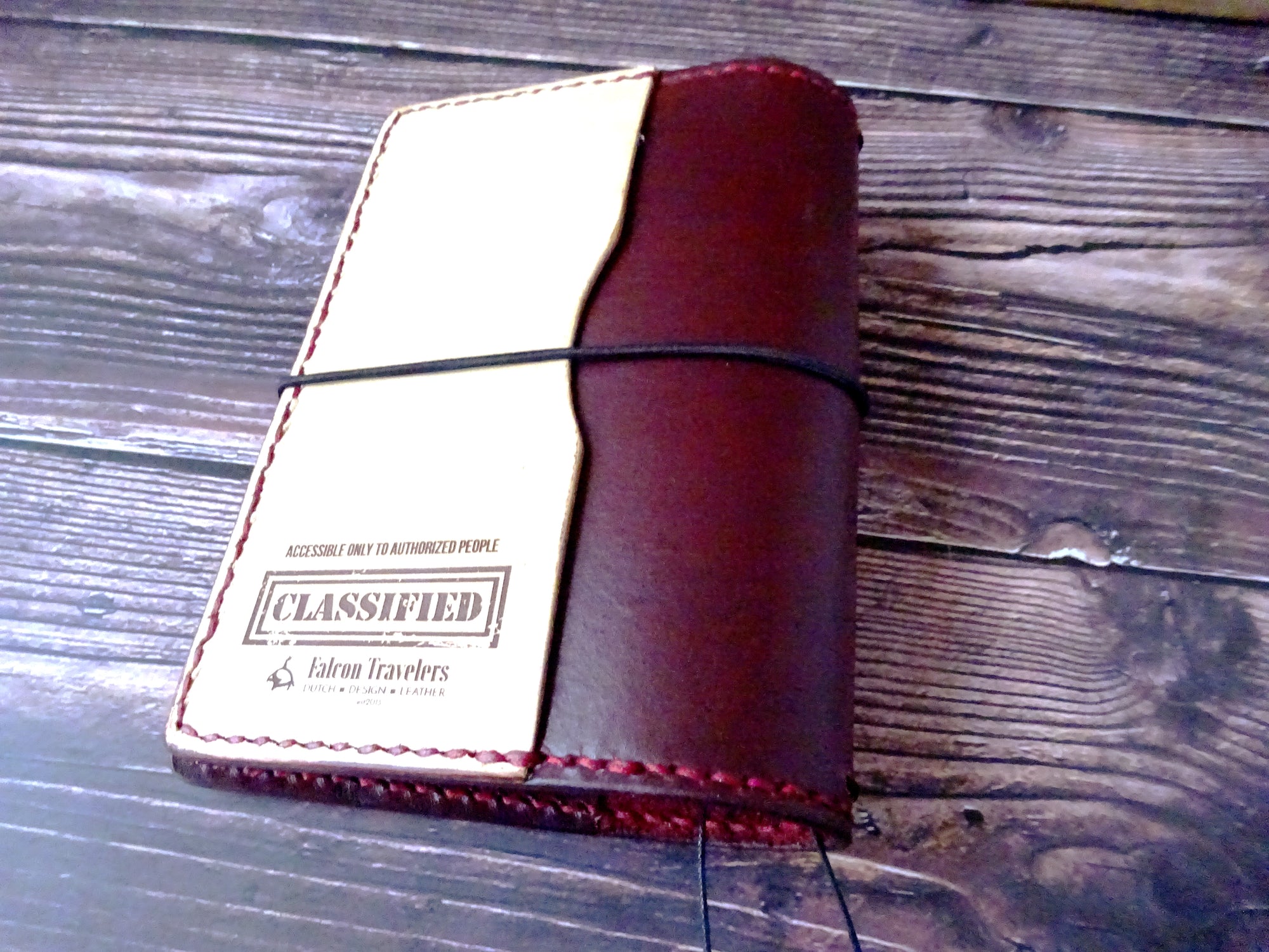 Showcase #34, A6 professional, Traveler's Notebook, Falcon Travelers, traveler's notebook, leren notitieboek, leer bewerken, leatherwork