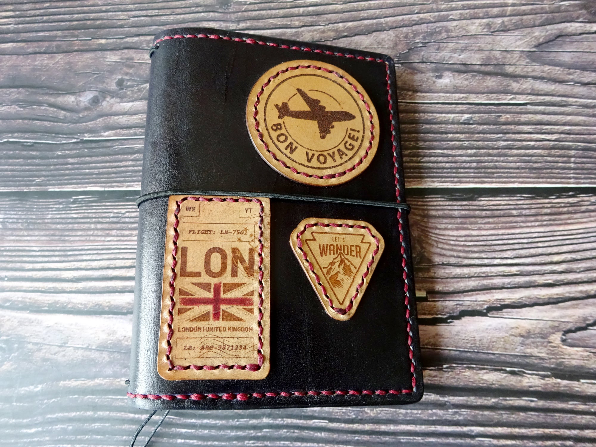 A6 Executive, Showcase #042, Traveler's Notebook, Falcon Travelers, traveler's notebook, leren notitieboek, leer bewerken, leatherwork
