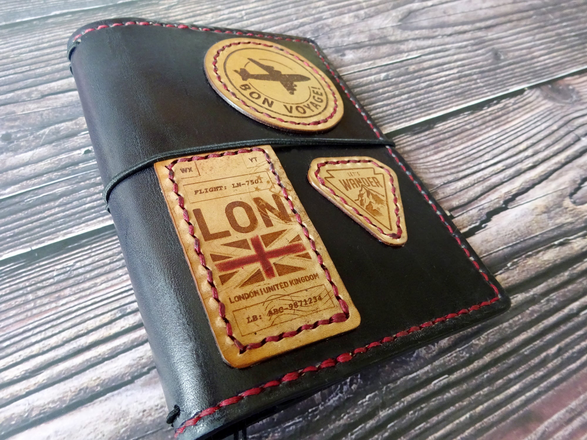A6 Executive, Showcase #042, Traveler's Notebook, Falcon Travelers, traveler's notebook, leren notitieboek, leer bewerken, leatherwork