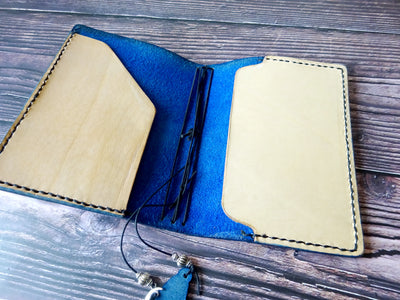 A6 Professional, Showcase #010, Traveler's Notebook, Falcon Travelers, traveler's notebook, leren notitieboek, leer bewerken, leatherwork