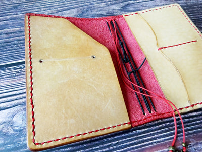 FN Business, Showcase #063, Traveler's Notebook, Falcon Travelers, traveler's notebook, leren notitieboek, leer bewerken, leatherwork