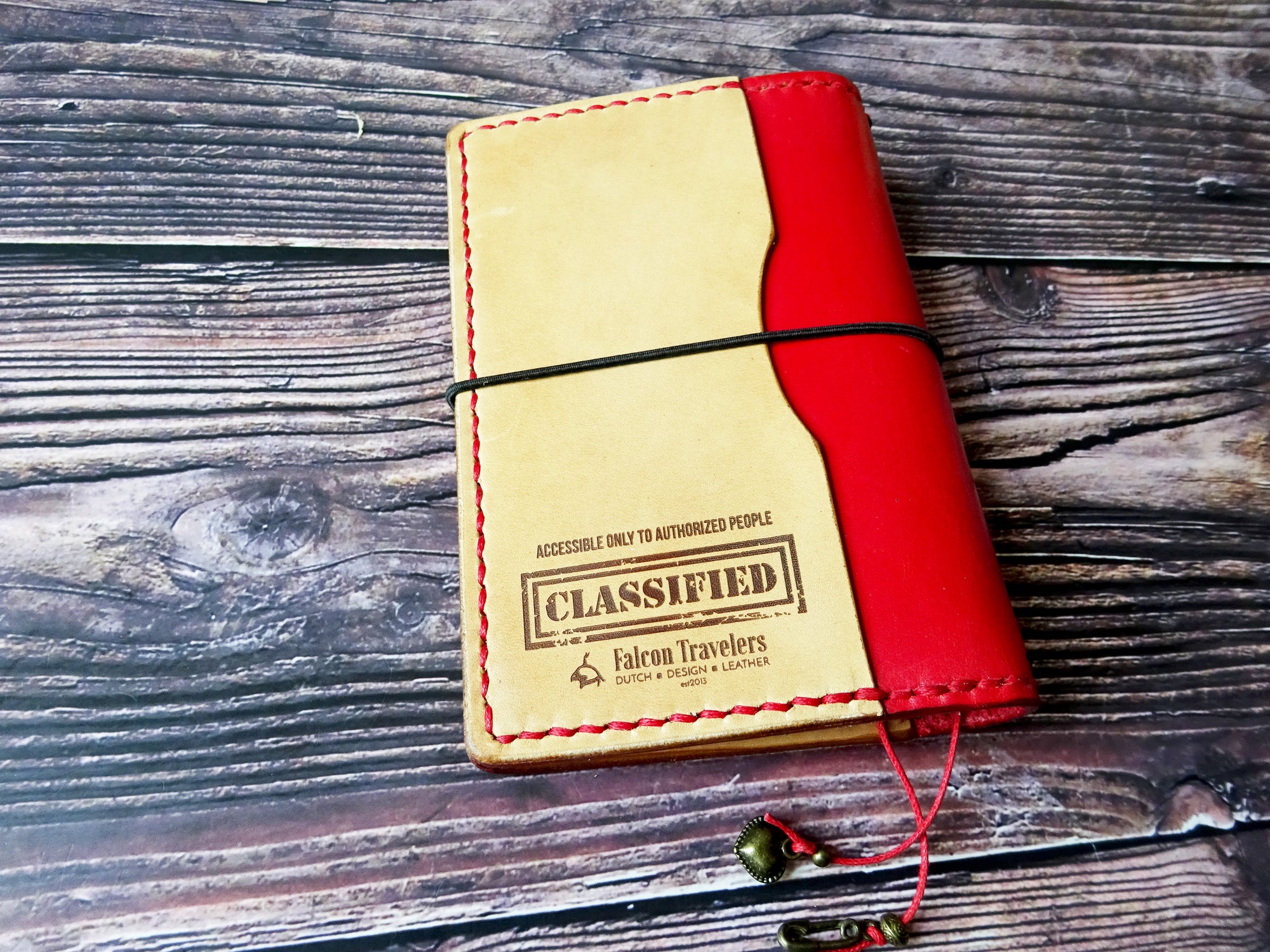 FN Business, Showcase #063, Traveler's Notebook, Falcon Travelers, traveler's notebook, leren notitieboek, leer bewerken, leatherwork