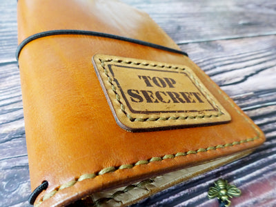 FN Business, Showcase #067, Traveler's Notebook, Falcon Travelers, traveler's notebook, leren notitieboek, leer bewerken, leatherwork