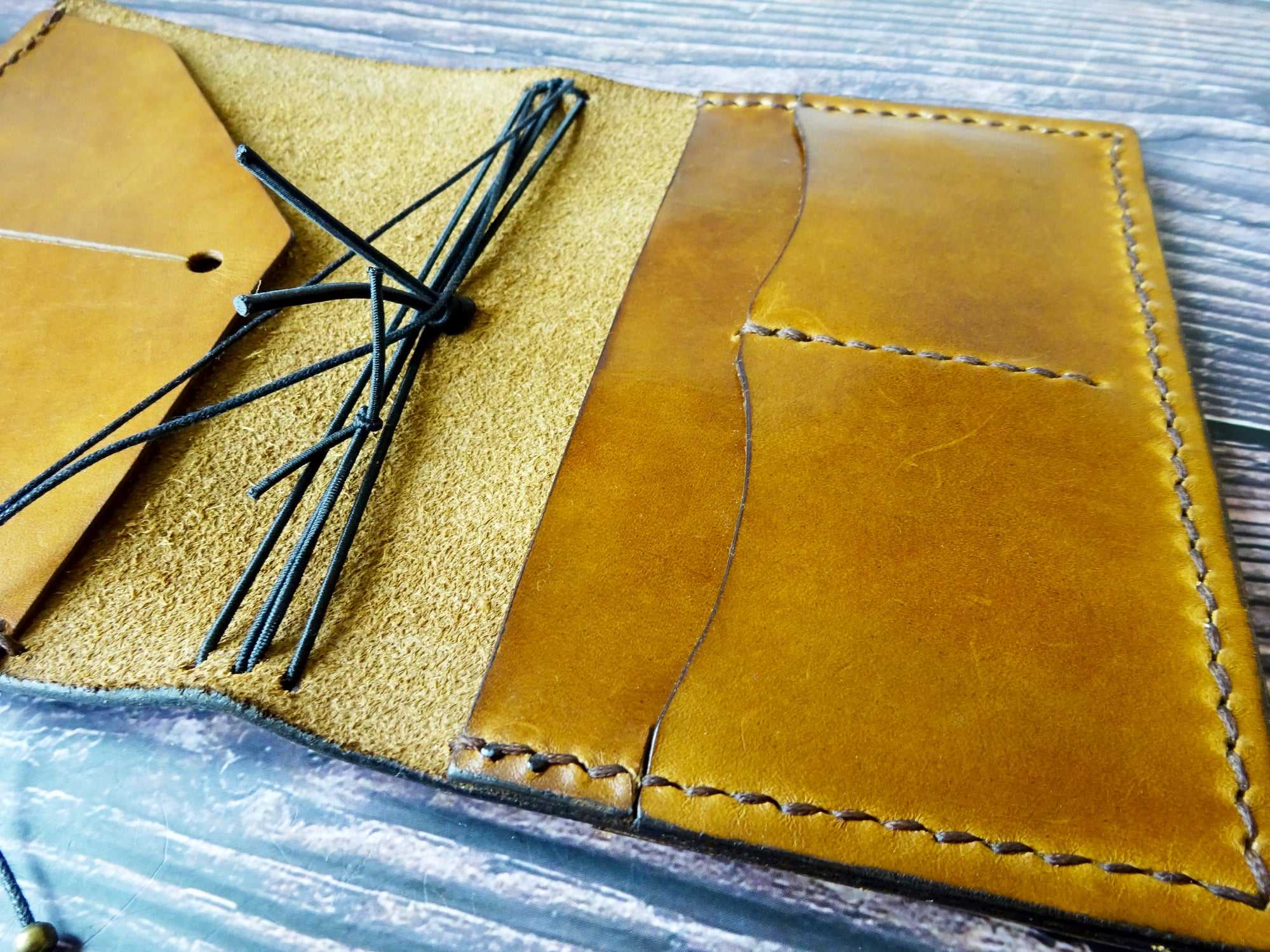 FN Business, Showcase #058, Traveler's Notebook, Falcon Travelers, traveler's notebook, leren notitieboek, leer bewerken, leatherwork