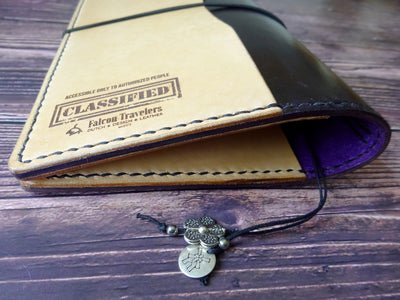 LMC Professional, Showcase #093, Traveler's Notebook, Falcon Travelers, traveler's notebook, leren notitieboek, leer bewerken, leatherwork