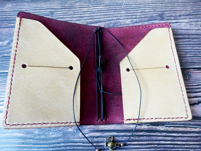 FN Professional, Showcase #057, Traveler's Notebook, Falcon Travelers, traveler's notebook, leren notitieboek, leer bewerken, leatherwork