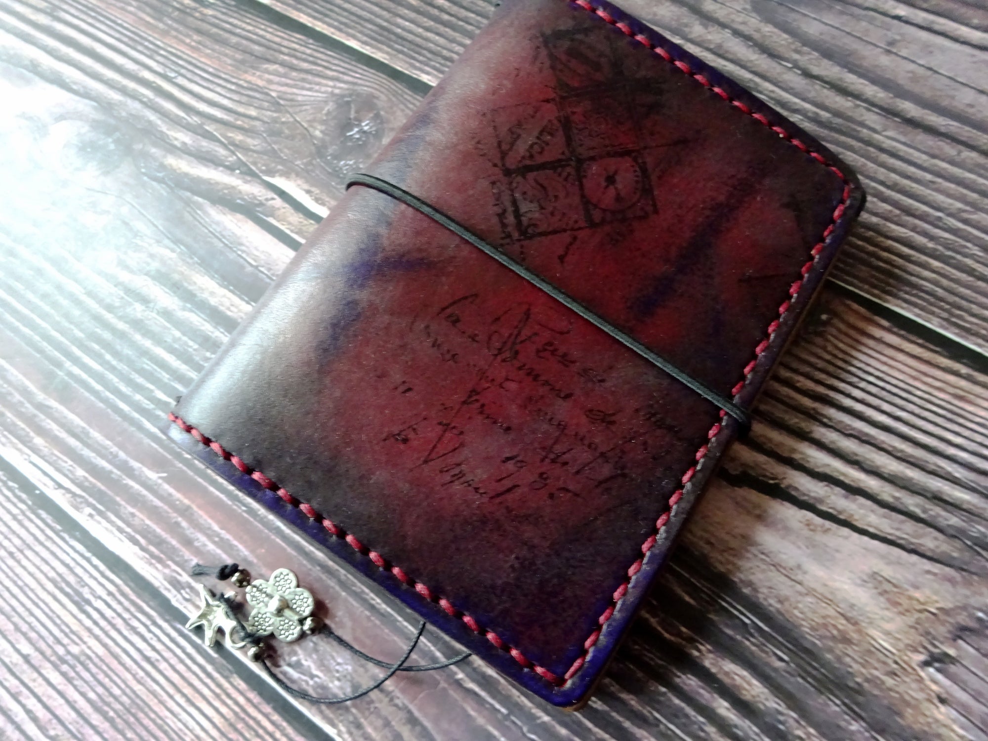 PP Professional, Showcase #050, Traveler's Notebook, Falcon Travelers, traveler's notebook, leren notitieboek, leer bewerken, leatherwork