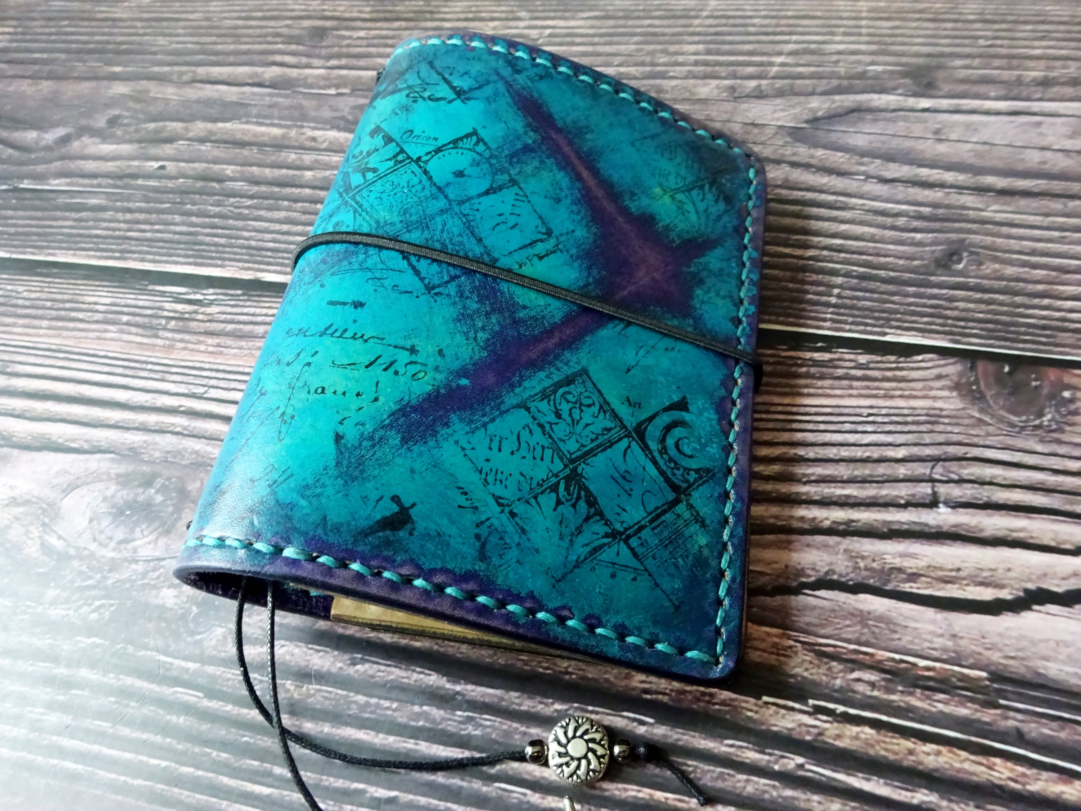 PP Professional, Showcase #053, Traveler's Notebook, Falcon Travelers, traveler's notebook, leren notitieboek, leer bewerken, leatherwork