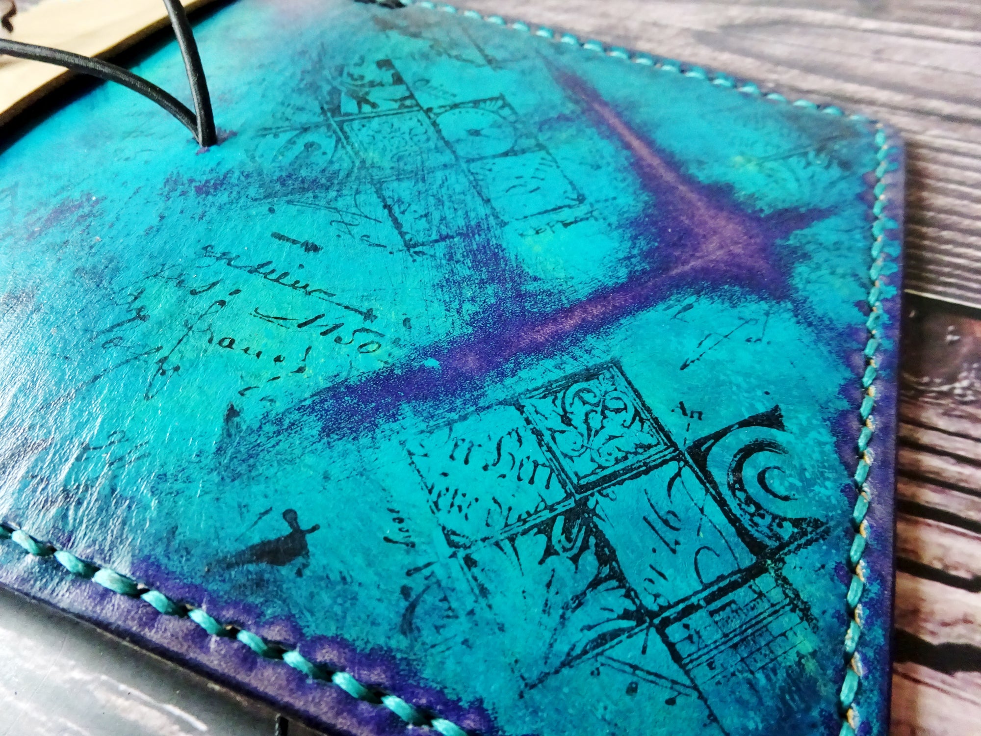 PP Professional, Showcase #053, Traveler's Notebook, Falcon Travelers, traveler's notebook, leren notitieboek, leer bewerken, leatherwork