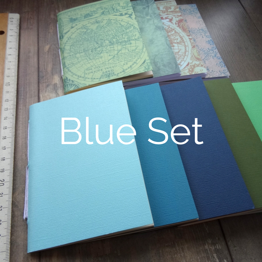 Passport Set, 3 pack, Notebook insert, Falcon Travelers, traveler's notebook, leren notitieboek, leer bewerken, leatherwork