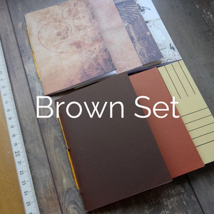 Passport Set, 3 pack, Notebook insert, Falcon Travelers, traveler's notebook, leren notitieboek, leer bewerken, leatherwork