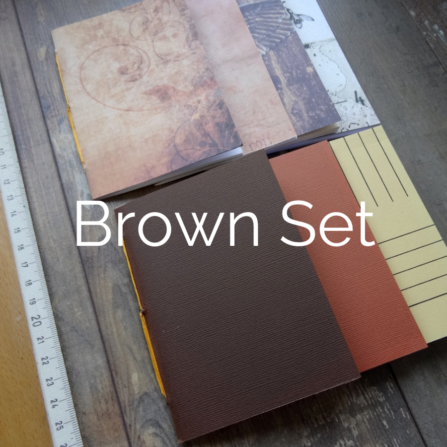 Passport Set, 3 pack, Notebook insert, Falcon Travelers, traveler's notebook, leren notitieboek, leer bewerken, leatherwork