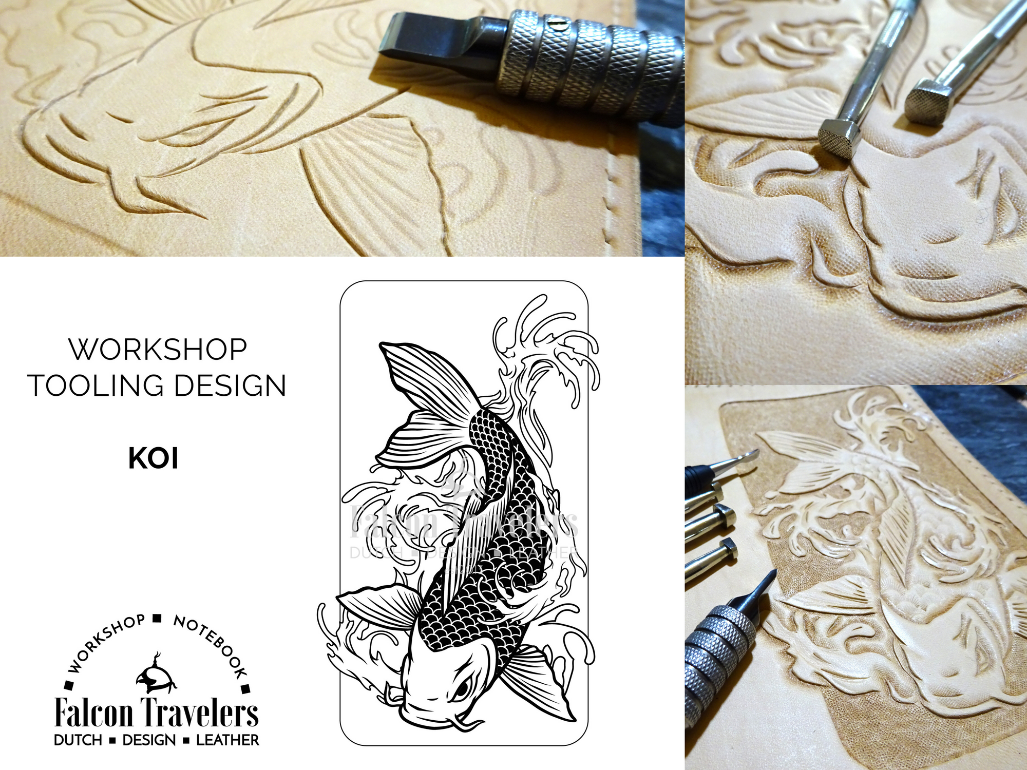 Workshop: Travelers Notebook, Tooling and/or Sewing, Professional style