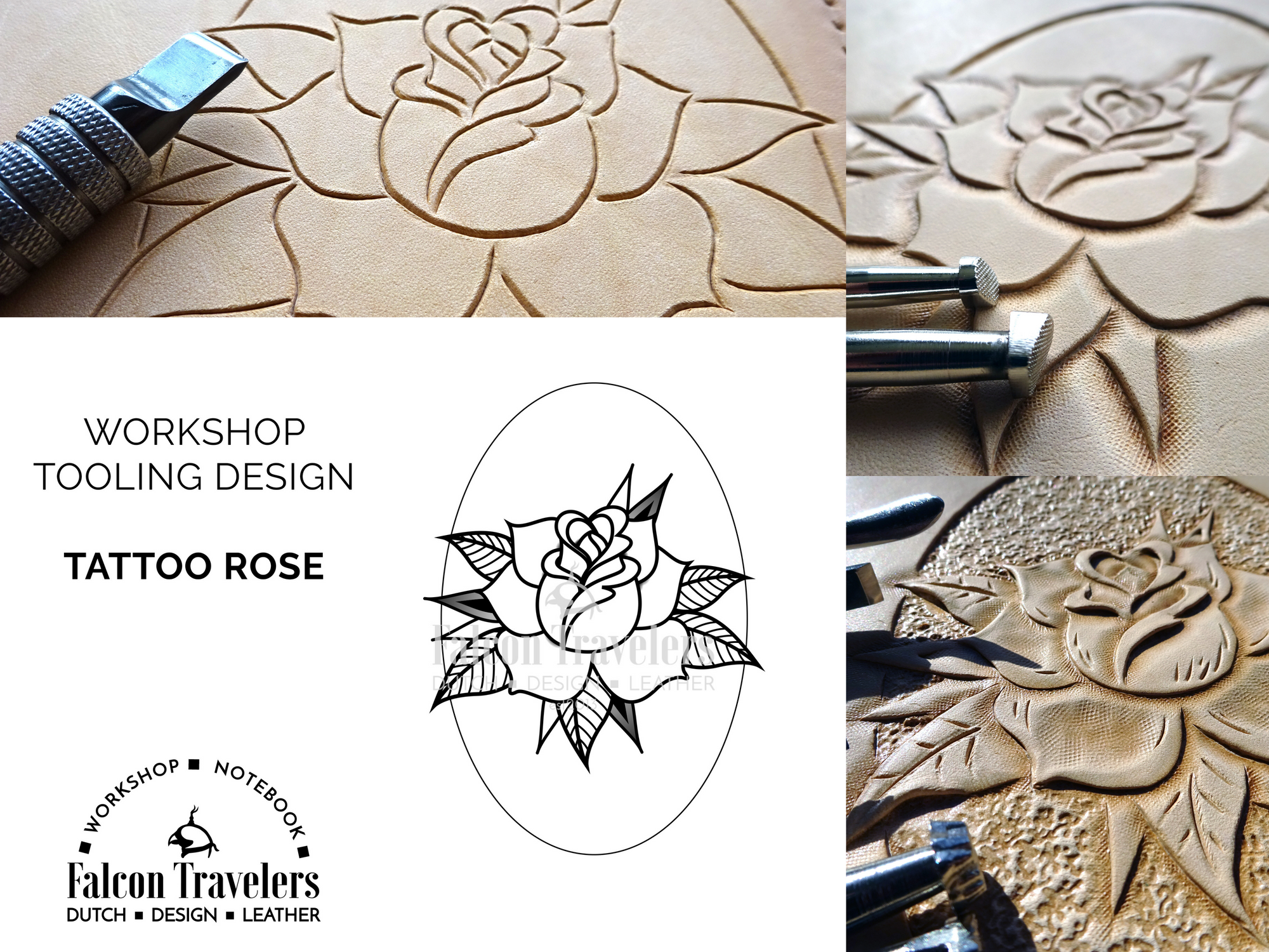 Workshop: Travelers Notebook, Tooling and/or Sewing, Professional style