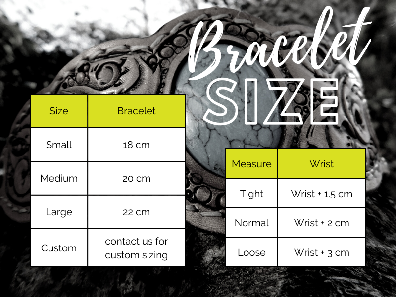 Wide Leather Bracelet / Cuff