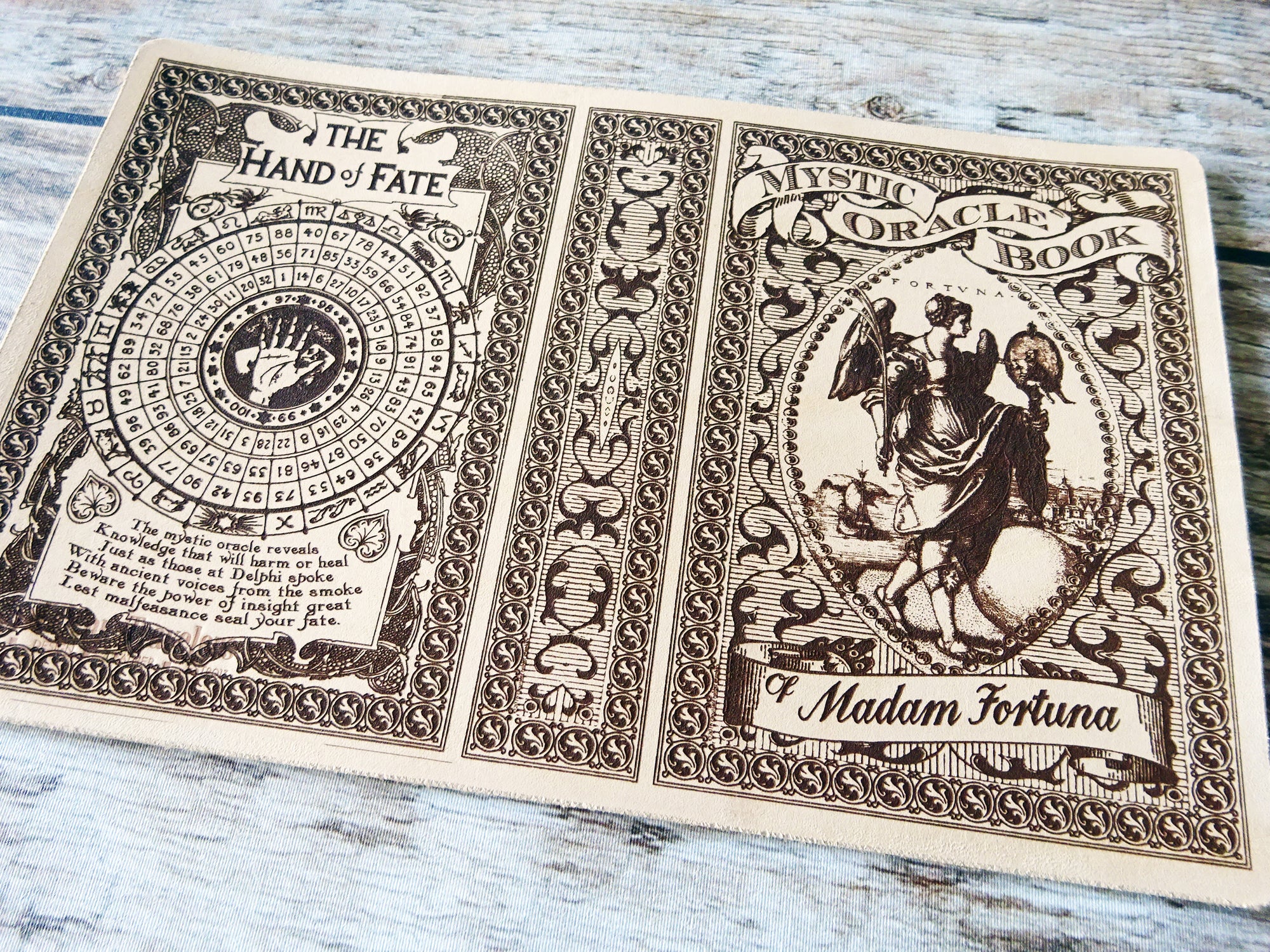 Engraved Madam Fortuna Add-On - Falcon Travelers