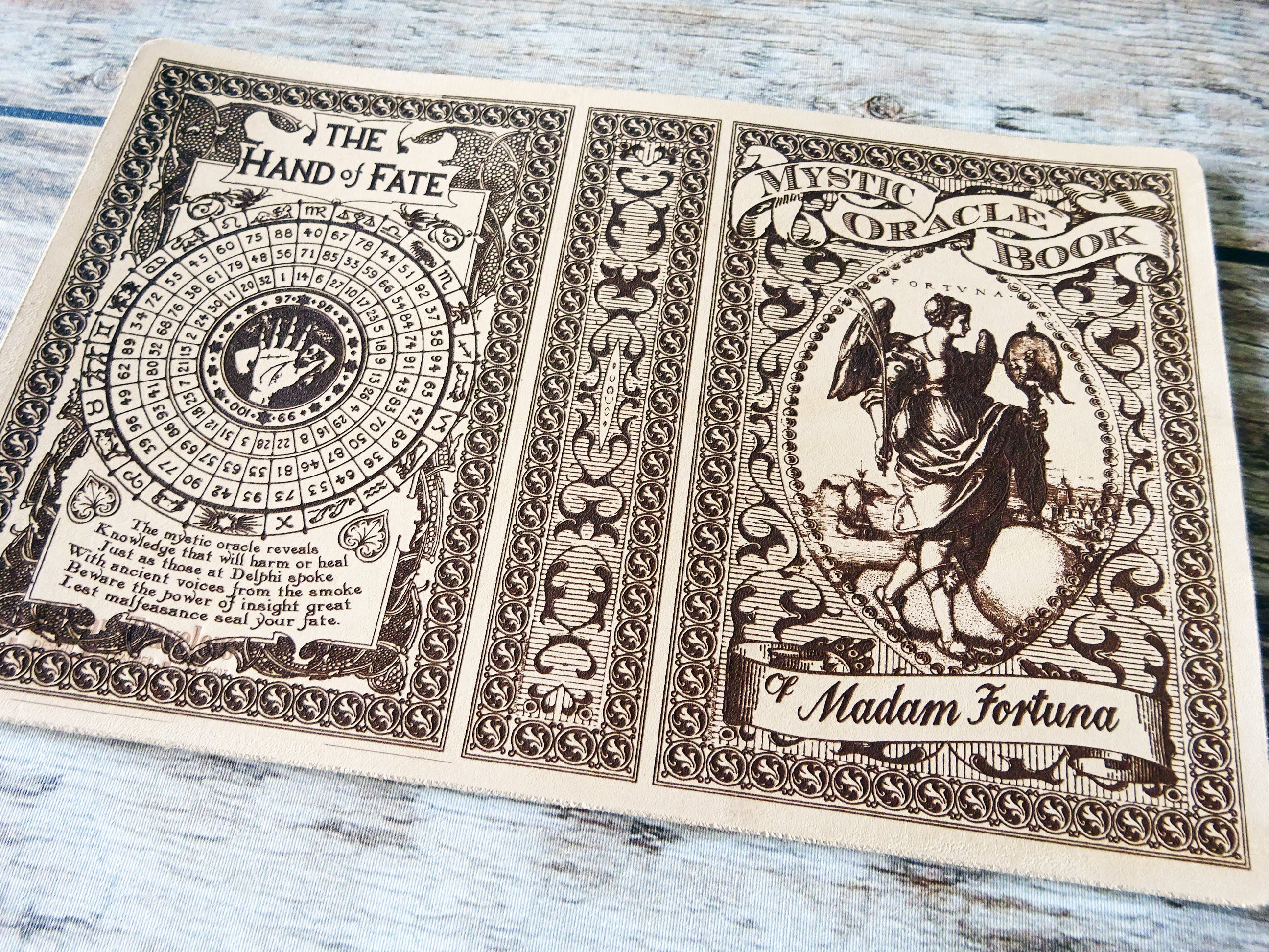 Engraved Madam Fortuna Add-On - Falcon Travelers
