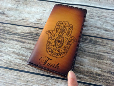 Lady Falcon Phone Cover, Original, Falcon Travelers, Traveler's Notebook, Lady Falcon, Travelers, Notebook, Traveler's, Journaling, Planner, writing, leather, cover