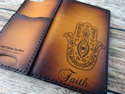 Lady Falcon Phone Cover, Original, Falcon Travelers, Traveler's Notebook, Lady Falcon, Travelers, Notebook, Traveler's, Journaling, Planner, writing, leather, cover