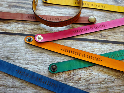 Leather Bracelet, Adventure is Calling, Falcon Travelers, Leather Accesories, Lady Falcon, Travelers, Notebook, Traveler's, Journaling, Planner, writing, leather, cover