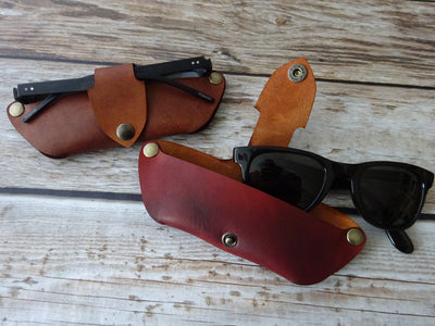 Leather Glasses Case, Minimalist Design, Falcon Travelers, Leather Accesories, Lady Falcon, Travelers, Notebook, Traveler's, Journaling, Planner, writing, leather, cover