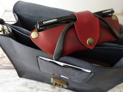 Leather Glasses Case, Minimalist Design, Falcon Travelers, Leather Accesories, Lady Falcon, Travelers, Notebook, Traveler's, Journaling, Planner, writing, leather, cover