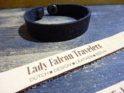 Leather Bracelet, Custom Logo or Inscription, Falcon Travelers, Leather Accesories, Lady Falcon, Travelers, Notebook, Traveler's, Journaling, Planner, writing, leather, cover