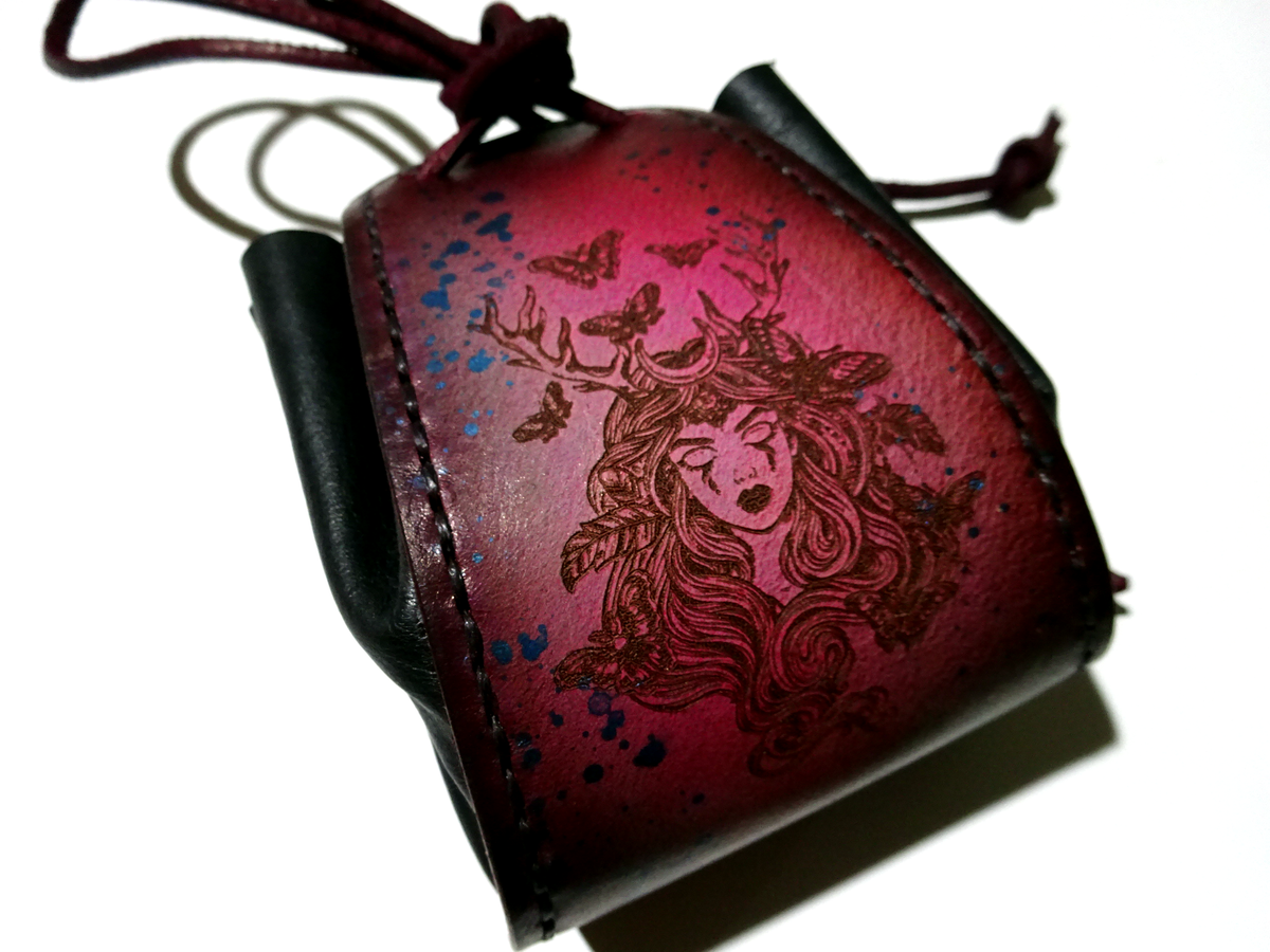 Leather Coin / Dice Pouch, Falcon Travelers, Leather Accesories, Lady Falcon, Travelers, Notebook, Traveler's, Journaling, Planner, writing, leather, cover