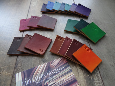 Original Leather Sample - Falcon Travelers