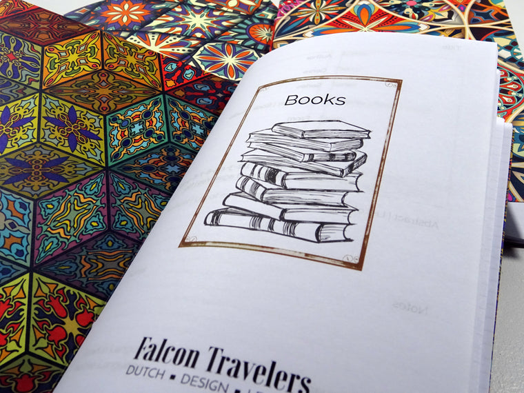 Day per Page Diary, Design - Falcon Travelers