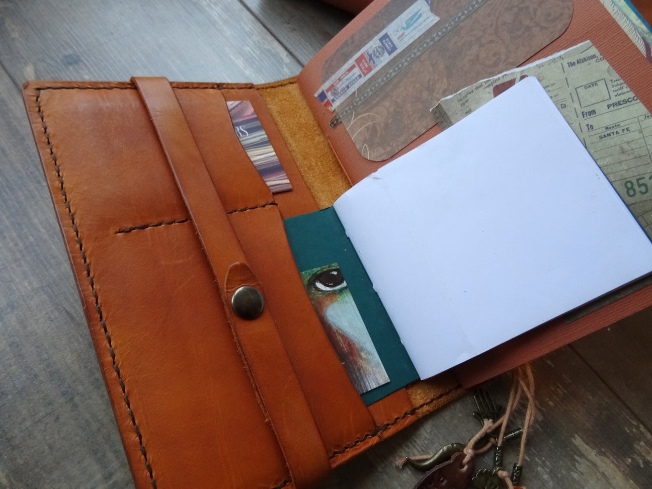 Pen Sleeve with strap, Single Pen - Falcon Travelers