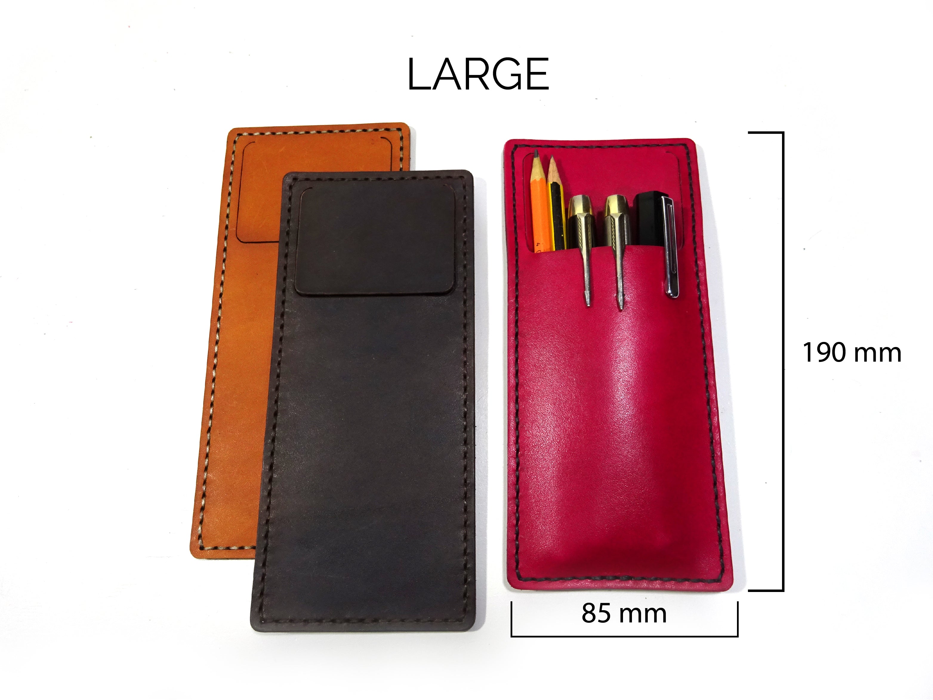 Pen Quiver, 4 Pens - Falcon Travelers