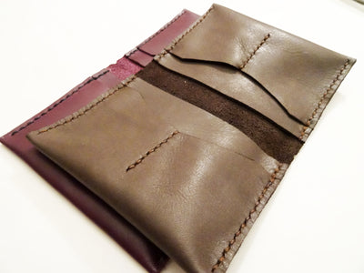 Leather Card Holder for Traveler's Notebooks - Falcon Travelers