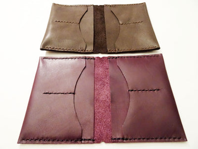 Leather Card Holder for Traveler's Notebooks - Falcon Travelers