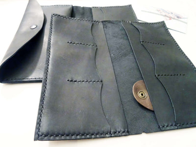 Leather Card Holder for Traveler's Notebooks - Falcon Travelers