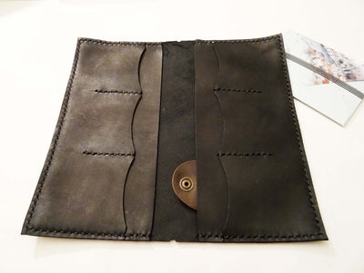 Leather Card Holder for Traveler's Notebooks - Falcon Travelers