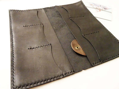 Leather Card Holder for Traveler's Notebooks - Falcon Travelers