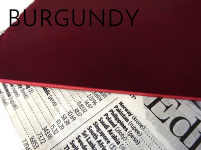 Peregrine Leather Sample - Falcon Travelers