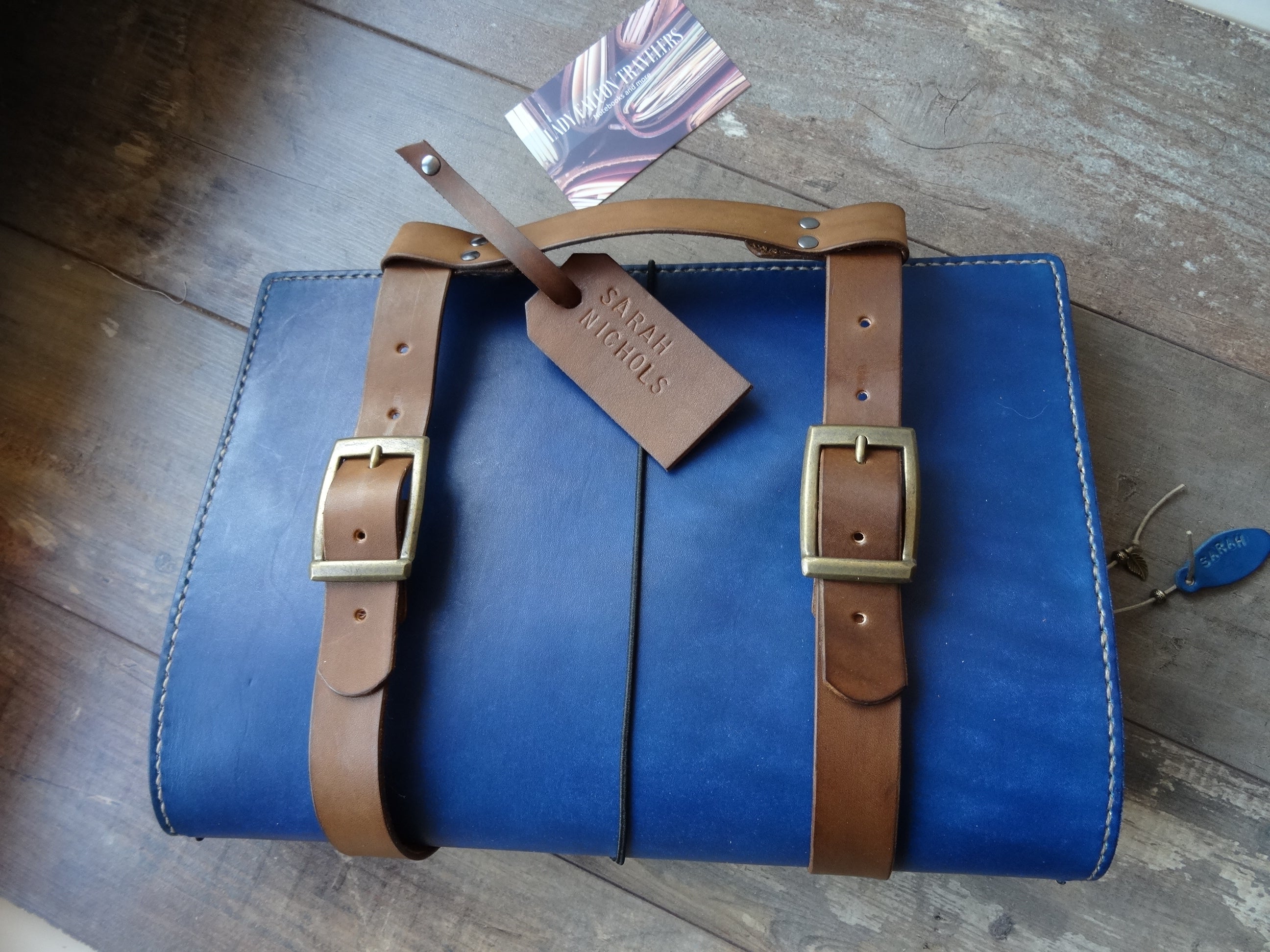 Leather Detachable Book Strap - Falcon Travelers