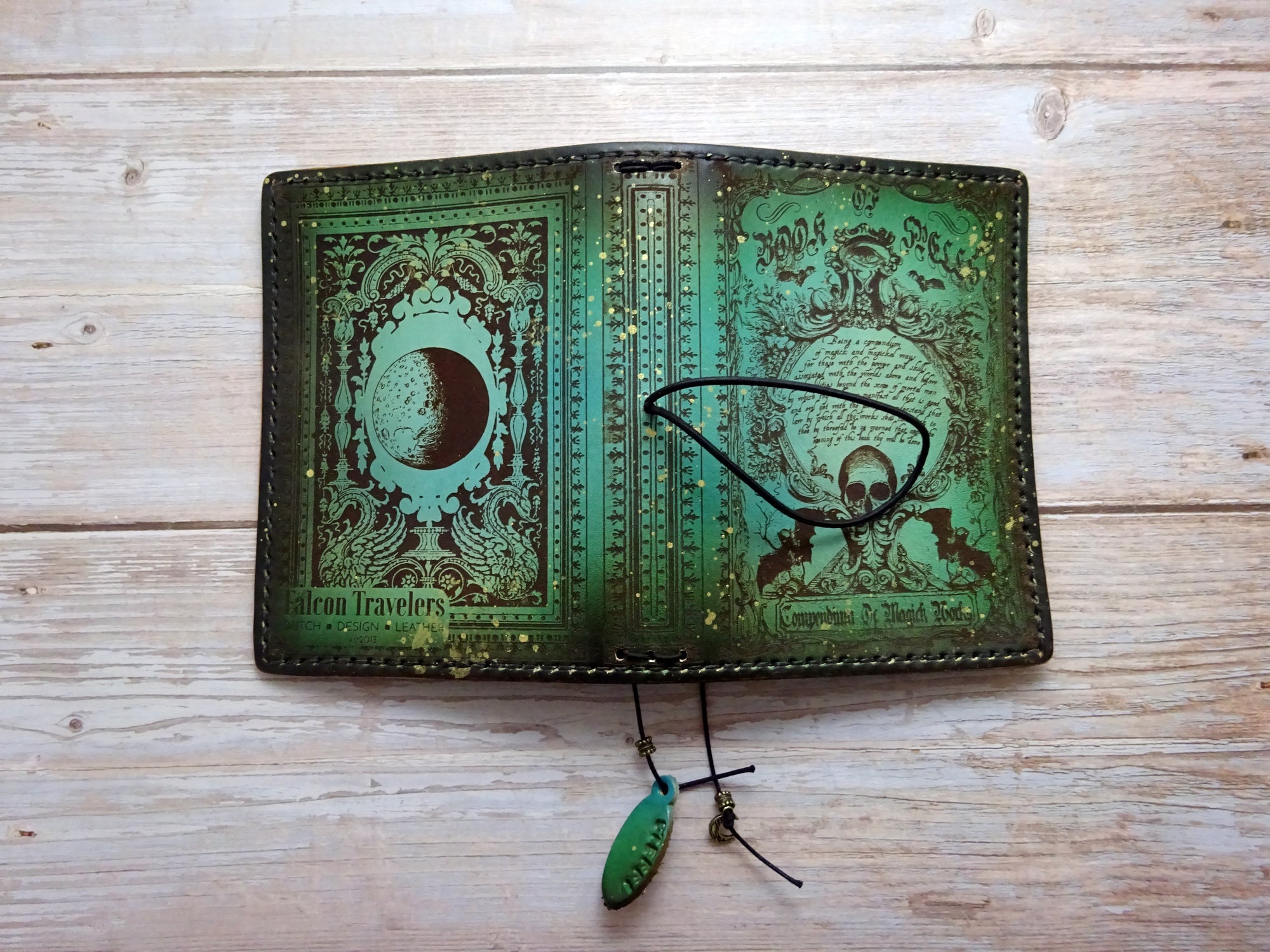 Engraved Book of Spells Add-On - Falcon Travelers