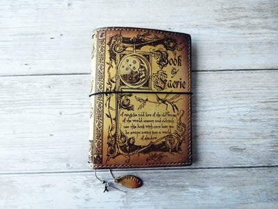 Engraved Book of Faerie Add-On - Falcon Travelers