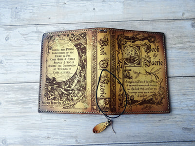 Engraved Book of Faerie Add-On - Falcon Travelers