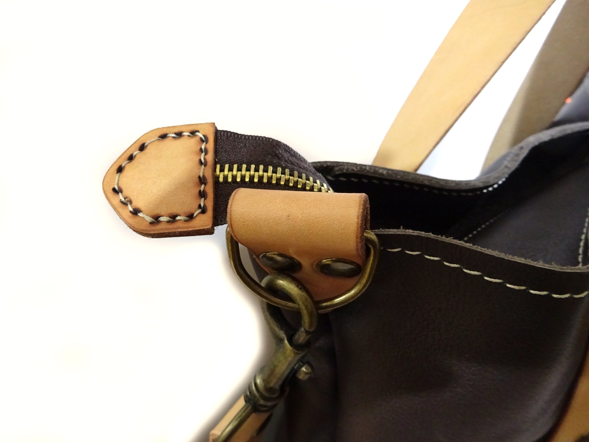 Policy No1, Leather Tote - Falcon Travelers